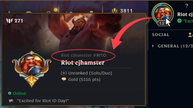 Riot ID name